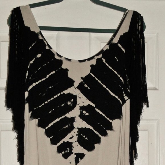 Spell & The Gypsy Collective Storm Fringe Dress - Picture 1 of 7